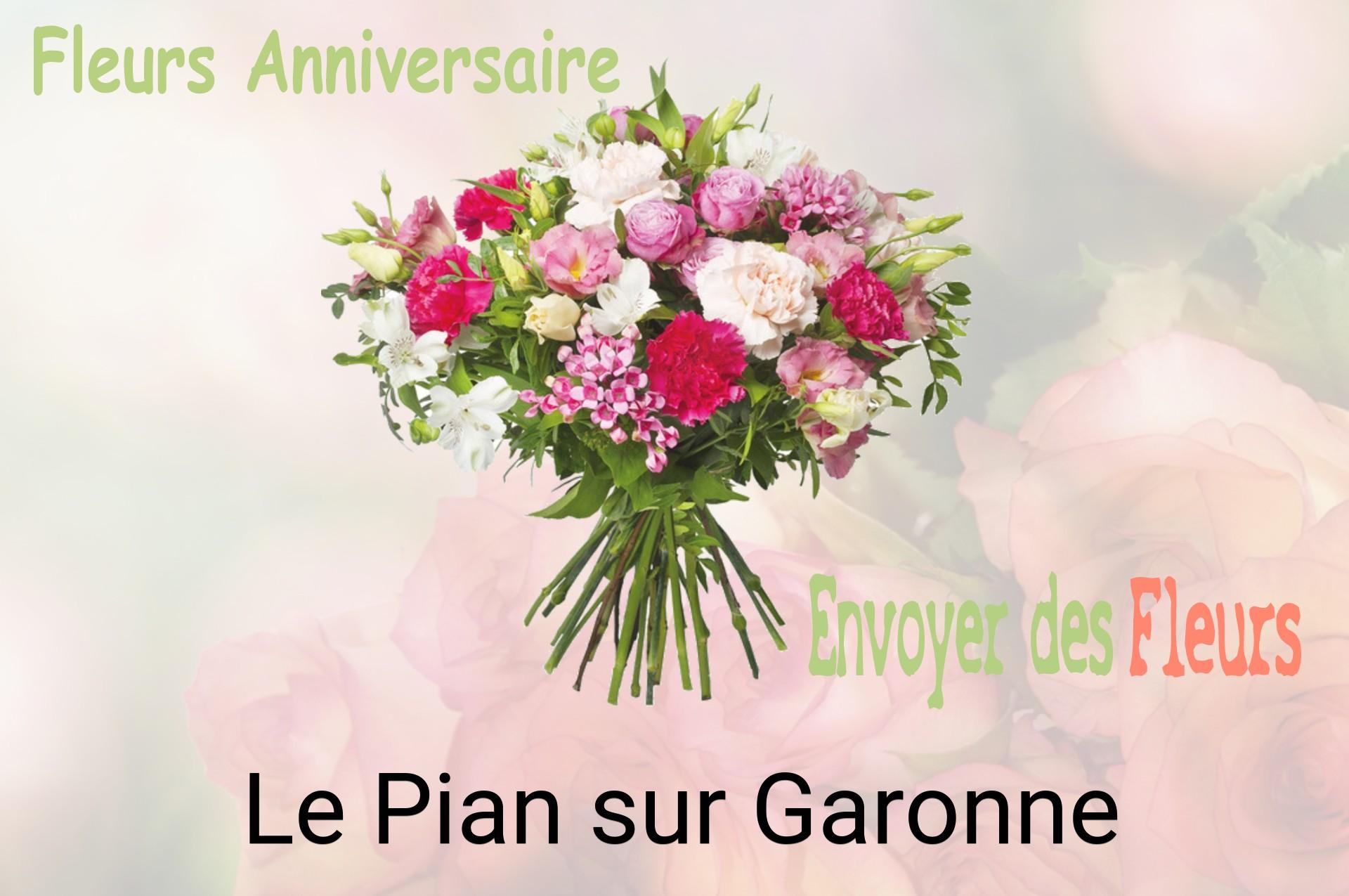 Bouquet de fleurs d’anniversaire livré à Le Pian-sur-Garonne