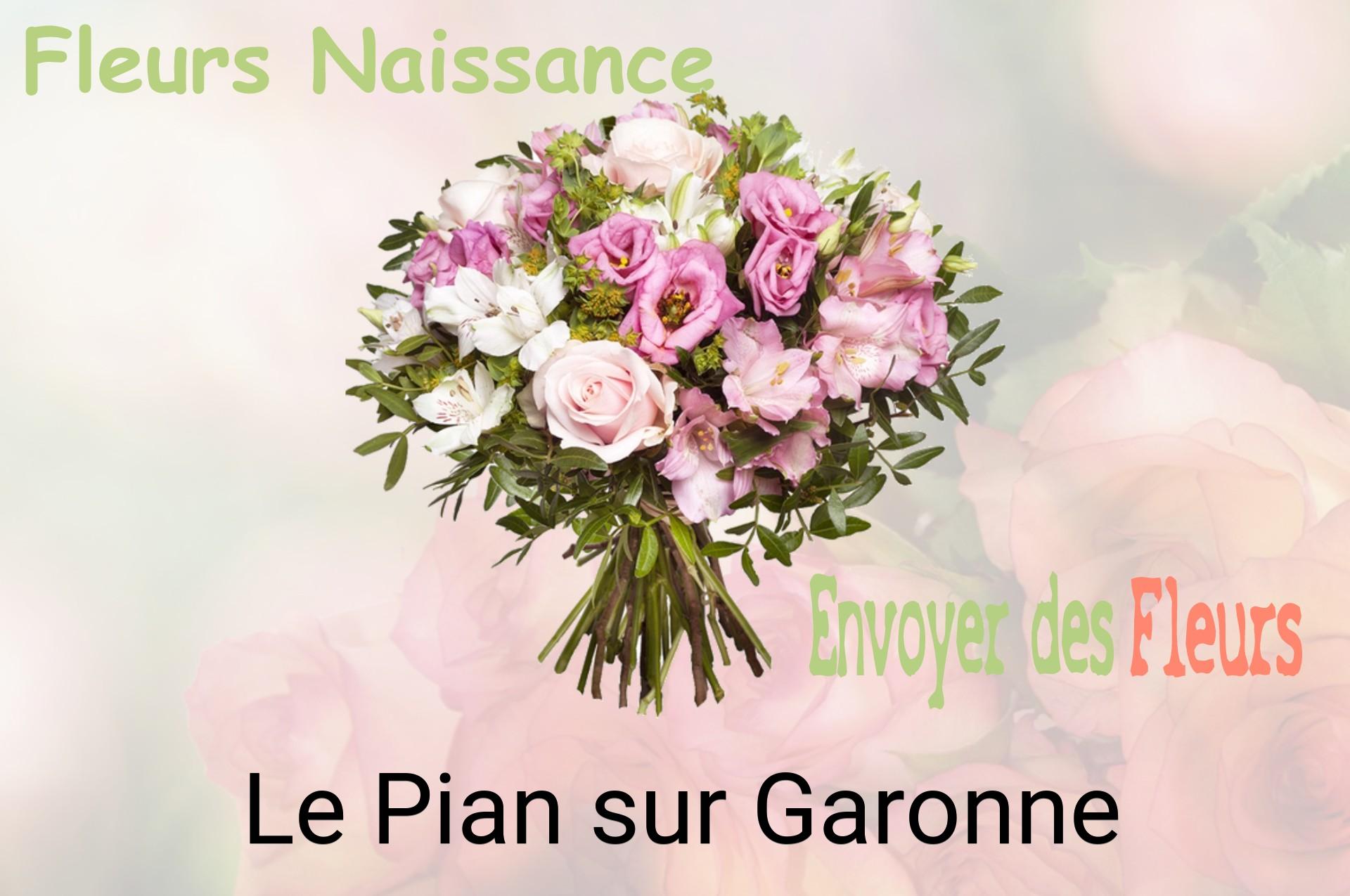 Bouquet de fleurs de naissance livré à Le Pian-sur-Garonne