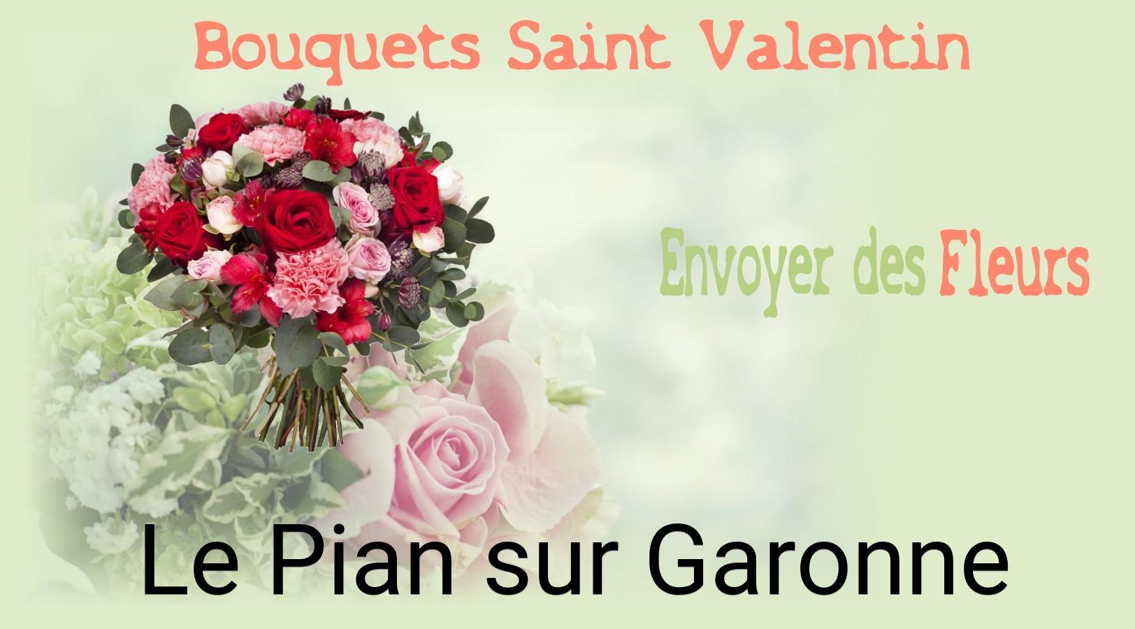 Roses de Saint-Valentin livrées à Le Pian-sur-Garonne